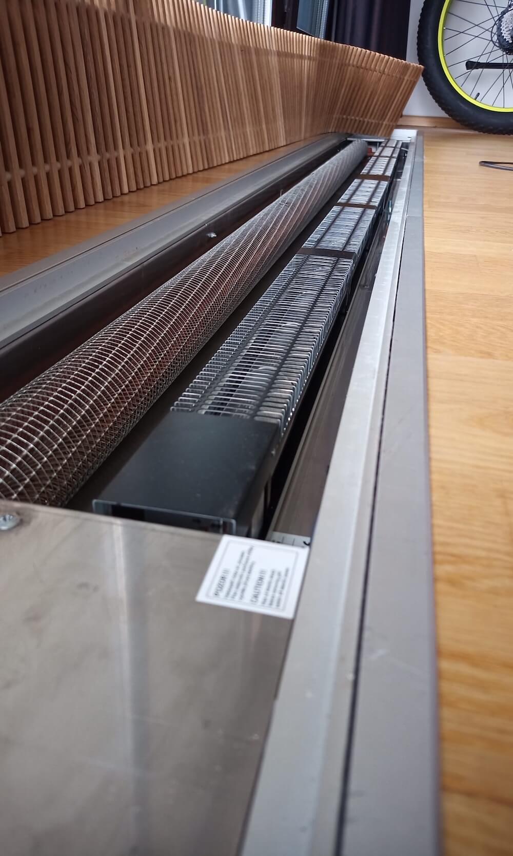 Plug&Play – otevřený kryt konvektoru s ventilátory